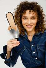 Load image into Gallery viewer, The Tory Silver Leather Women Sandal