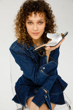 Load image into Gallery viewer, The Tory Silver Leather Women Sandal