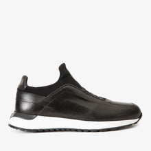 Load image into Gallery viewer, The Sonoma Black Leather Men Sneaker