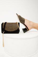 Load image into Gallery viewer, The Ailano Gold Glitter Leather Women Sandal