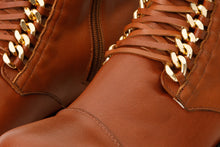 Load image into Gallery viewer, The Tuna Tan Leather Mid Calf Women  Boot