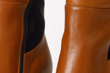 Load image into Gallery viewer, The Sao Paulo Tan Leather Knee High Platform Heel Women Boot