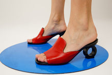 Load image into Gallery viewer, The Tory Red Leather Women Sandal