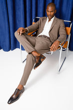Load image into Gallery viewer, The Royal Hand Craft Black &amp; Brown Wingtip Oxford Men Shoe
