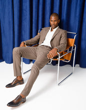 Load image into Gallery viewer, The Royal Hand Craft Black &amp; Brown Wingtip Oxford Men Shoe