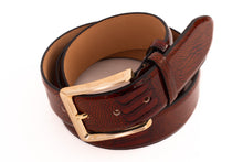 Load image into Gallery viewer, The Bangkok Brown  Calfskin Belt
