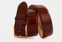Load image into Gallery viewer, The Bangkok Brown  Calfskin Belt