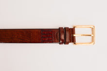 Load image into Gallery viewer, The Bangkok Brown  Calfskin Belt