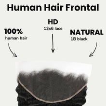 Load image into Gallery viewer, Deep Wave 13x6 HD Lace Human Hair Frontal