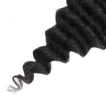 Load image into Gallery viewer, Deep Wave 5x5 Transparent Lace Human Hair Closure