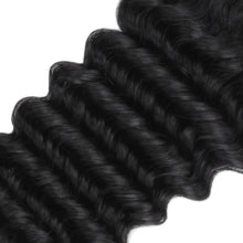 Load image into Gallery viewer, Deep Wave 5x5 Transparent Lace Human Hair Closure