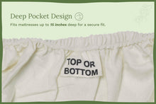 Load image into Gallery viewer, Organic Sateen Bed Sheets Set