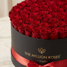 Load image into Gallery viewer, Deluxe Black Box | Red Roses