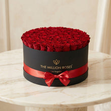 Load image into Gallery viewer, Deluxe Black Box | Red Roses