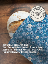 Load image into Gallery viewer, Bread Bag | Beeswaxed