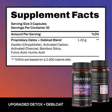 Load image into Gallery viewer, Upgraded Detox + Debloat Capsules (90 ct)