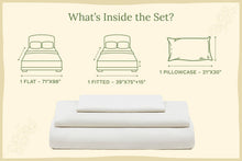 Load image into Gallery viewer, Organic Sateen Bed Sheets Set
