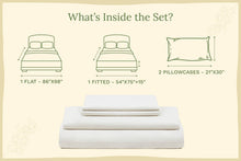 Load image into Gallery viewer, Organic Sateen Bed Sheets Set