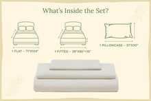 Load image into Gallery viewer, Organic Sateen Bed Sheets Set