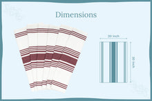 Load image into Gallery viewer, Striped Kitchen Towels