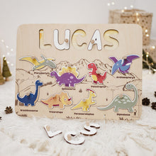 Load image into Gallery viewer, Dinosaurs Name Board