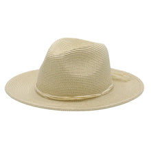 Load image into Gallery viewer, Peter Grimm Donna - Straw Fedora Hat