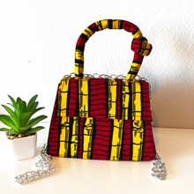 Load image into Gallery viewer, Asma Knot African Print Mini Bag