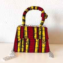 Load image into Gallery viewer, Asma Knot African Print Mini Bag