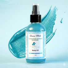 Load image into Gallery viewer, Turquoise Summer Shimmer Body Oil