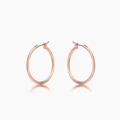 30mm Small Rosegold Hoop Earrings