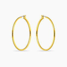 Load image into Gallery viewer, Yasmin 14k Gold Large Hoop Earrings