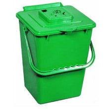 Load image into Gallery viewer, 2.4 Gallon Kitchen Composter Compost Waste Collector Bin - Green
