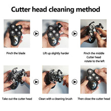 Load image into Gallery viewer, Multifunctional Grooming kit Electric Shaver Wet Dry For Men Electric Razor Rechargeable Bald Head Shaving Machine Beard Trimmer