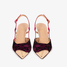 Load image into Gallery viewer, The Bali Fuchsia Leather Slingback Women Sandal
