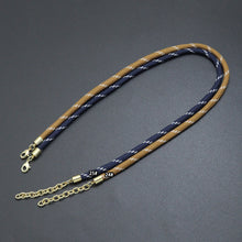 Load image into Gallery viewer, Vibrant Rope Cord Bracelet Necklace, Cord Necklace Bracelet, sku#EF830