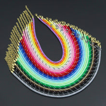 Load image into Gallery viewer, Vibrant Rope Cord Bracelet Necklace, Cord Necklace Bracelet, sku#EF830