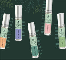 Load image into Gallery viewer, Aromatherapy Essential Oils Rollerballs (Bergamot, Lavender, Peppermint, Rosehip, Tea Tree)