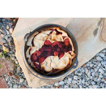 Load image into Gallery viewer, 8-Quart Deep Seasoned Cast Iron Dutch Oven with Lid and Metal Handle