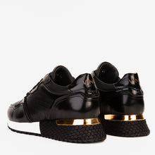 Load image into Gallery viewer, The Empire Black Leather Men Sneaker