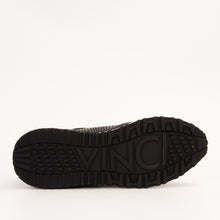 Load image into Gallery viewer, The Empire Black Leather Men Sneaker
