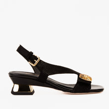 Load image into Gallery viewer, The Iconic Black Leather Women Sandal