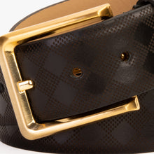 Load image into Gallery viewer, The Cenova Black Calfskin Belt