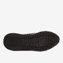 Load image into Gallery viewer, The Majesty Black &amp; Gold Leather Men Sneaker