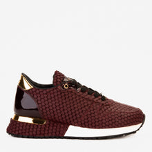 Load image into Gallery viewer, The Majesty Burgundy Leather Men Sneaker