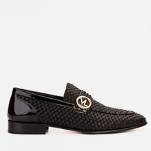 Load image into Gallery viewer, The Monarch Black Leather Men Dress Shoe