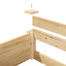 Load image into Gallery viewer, 4 ft x 8 ft Cedar Wood 2 Tier Raised Garden Bed - Made in USA