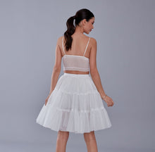 Load image into Gallery viewer, Elegant Voile Petticoat with Elastic Band - Perfect for Weddings, Parties, and Everyday Wear