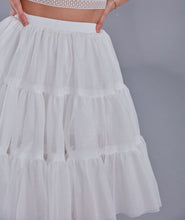 Load image into Gallery viewer, Elegant Voile Petticoat with Elastic Band - Perfect for Weddings, Parties, and Everyday Wear