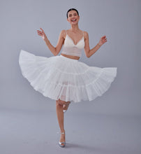 Load image into Gallery viewer, Elegant Voile Petticoat with Elastic Band - Perfect for Weddings, Parties, and Everyday Wear
