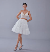 Load image into Gallery viewer, Elegant Voile Petticoat with Elastic Band - Perfect for Weddings, Parties, and Everyday Wear